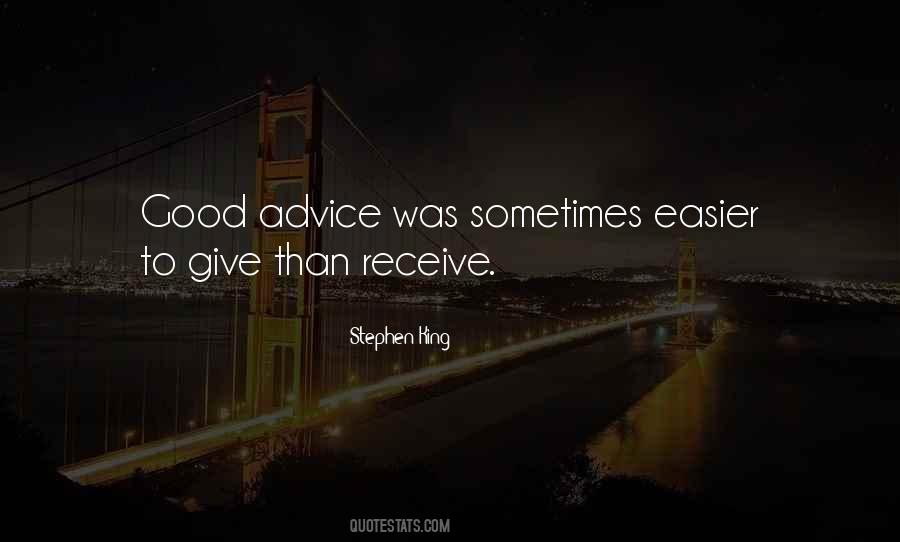 Give Than Receive Quotes #503937