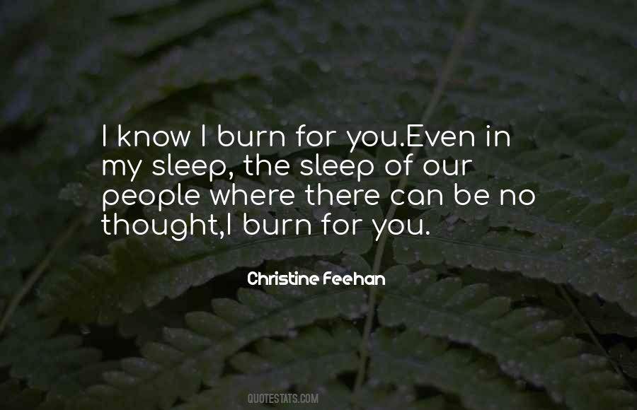 Burn For You Quotes #352201