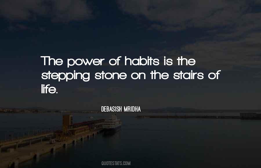 Power Of Habits Quotes #126429