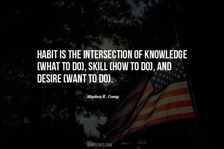 Intersection Of Knowledge Quotes #729551