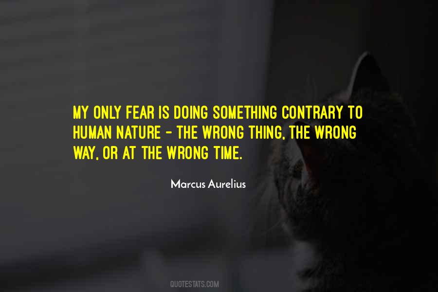 Contrary To Nature Quotes #124933