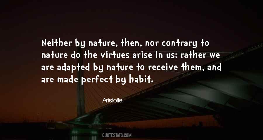 Contrary To Nature Quotes #1595692