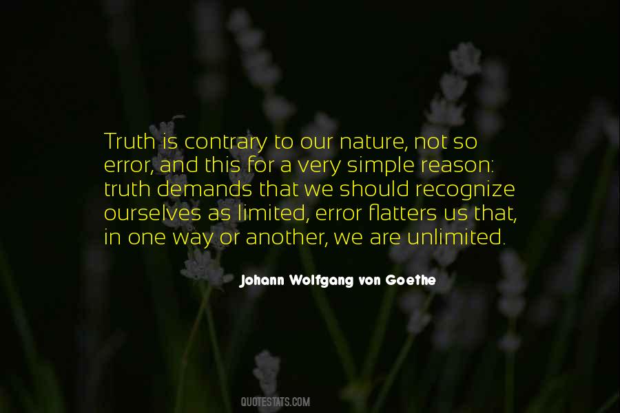 Contrary To Nature Quotes #244063