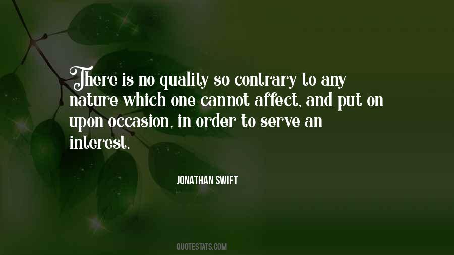 Contrary To Nature Quotes #627238