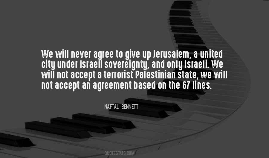 Israeli Palestinian Quotes #134846