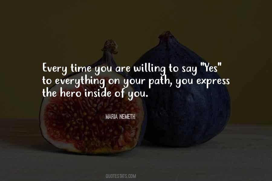 Inside Of You Quotes #1016885