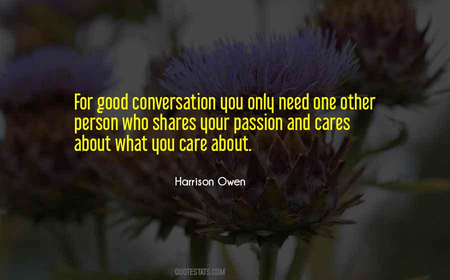 Conversation You Quotes #400077