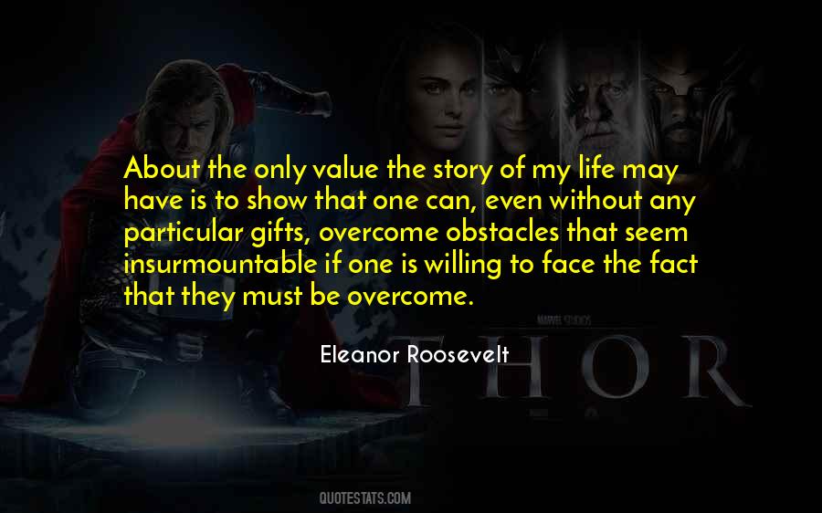 Quotes About Obstacles In Your Life #236266