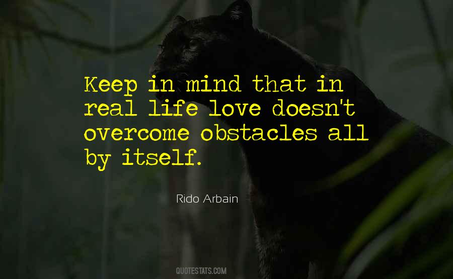 Quotes About Obstacles In Life #1125021