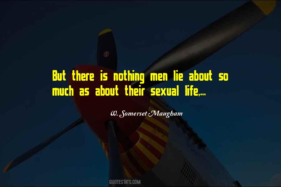 Sexual Life Quotes #1709969