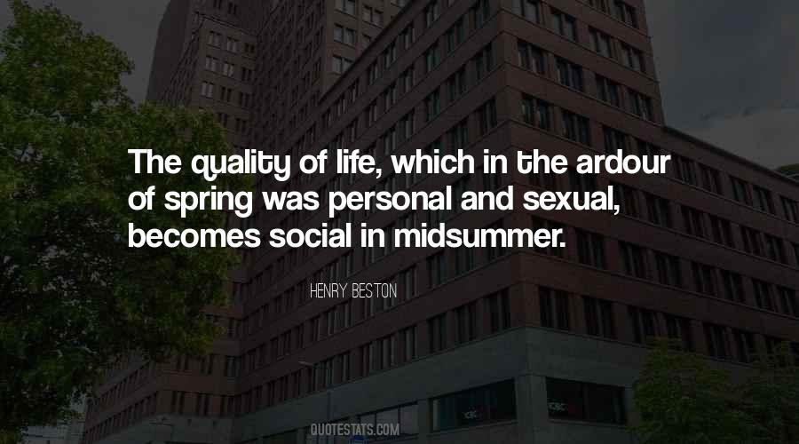 Sexual Life Quotes #345348