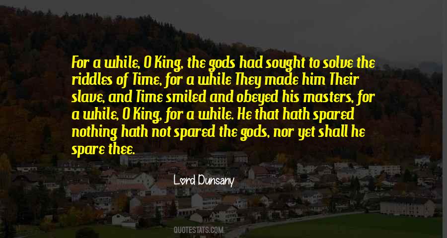 Masters Of Time Quotes #913286