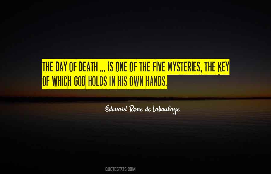 Hands Of God Quotes #100597