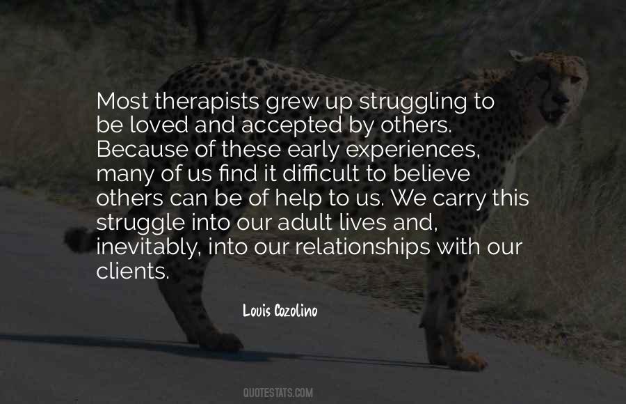 Relationships Therapy Quotes #519516