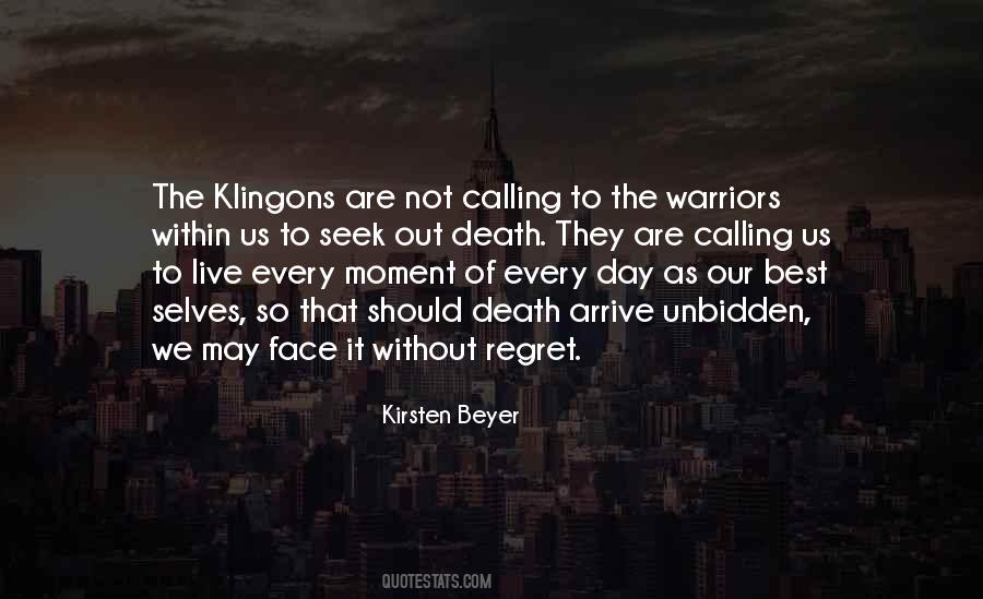 Quotes For Warriors Death #992979