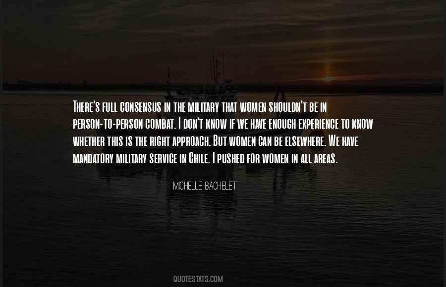 Women In Military Quotes #650483