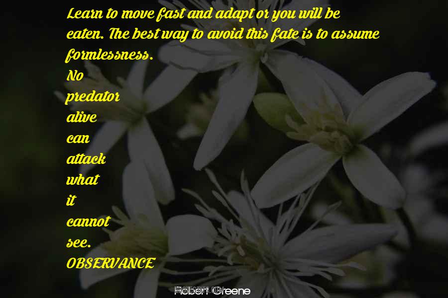 Quotes About Observance #139879