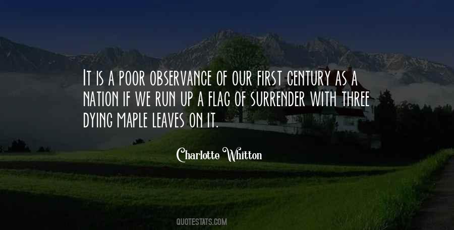 Quotes About Observance #1433364