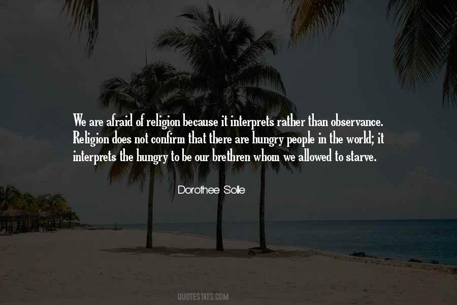 Quotes About Observance #1540726