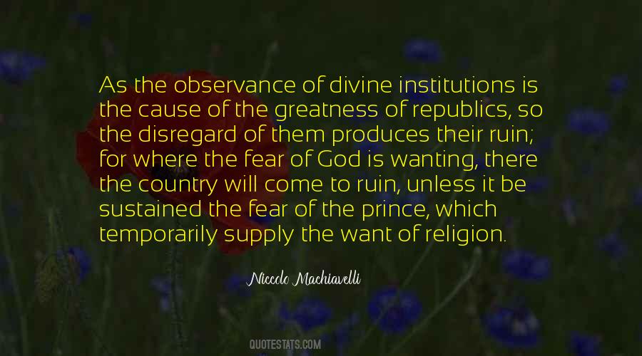 Quotes About Observance #1593343