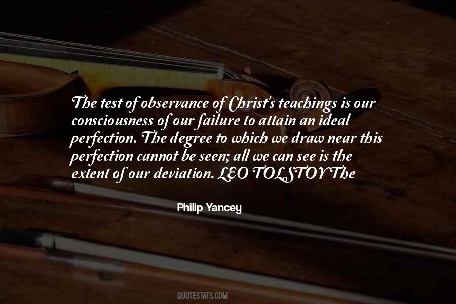 Quotes About Observance #1664344