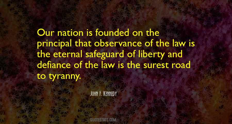 Quotes About Observance #264871
