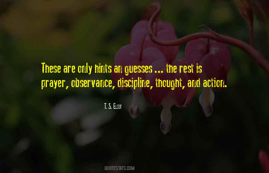 Quotes About Observance #519491