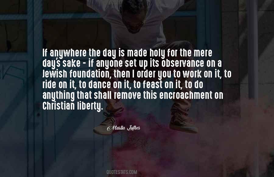 Quotes About Observance #964674