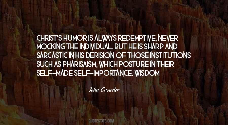 Sarcastic Wisdom Quotes #1536344