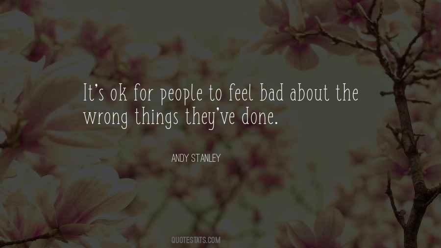 Quotes For When You've Done Something Wrong #103935