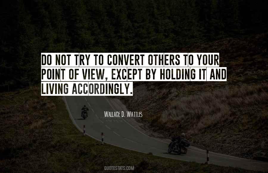 Others Point Of View Quotes #1317492