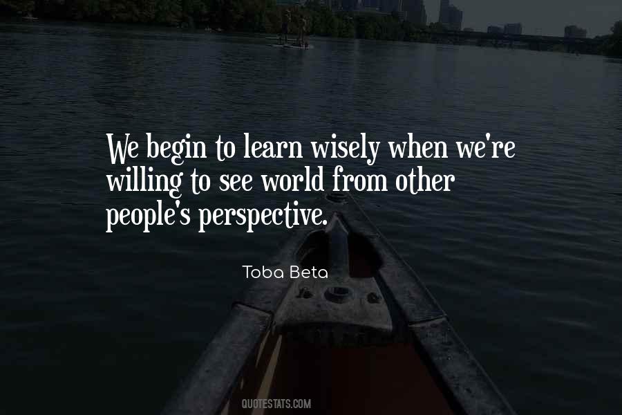 Others Point Of View Quotes #1432186