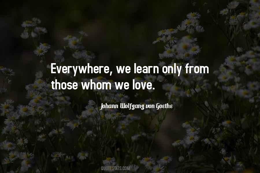 Quotes For Whom We Love #1250354