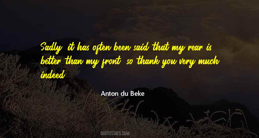 Thank You Very Quotes #1701438