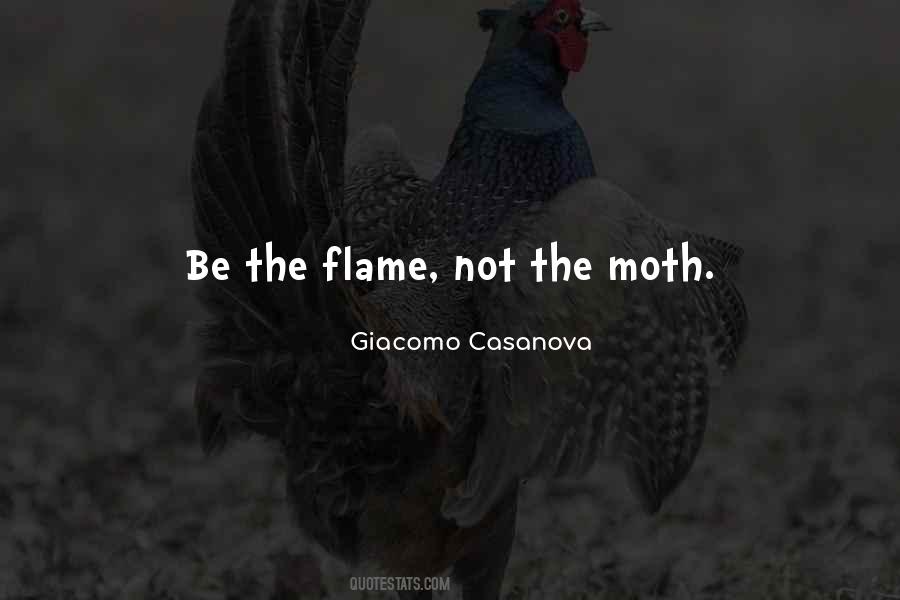 Moth To The Flame Quotes #238275