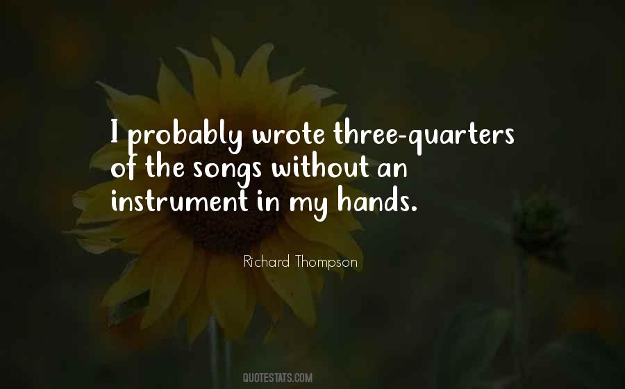 Instrument The Quotes #56868