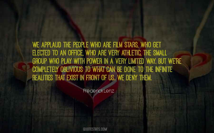 Quotes About Oblivious People #975463