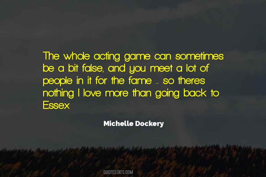 Fame Game Quotes #1124995