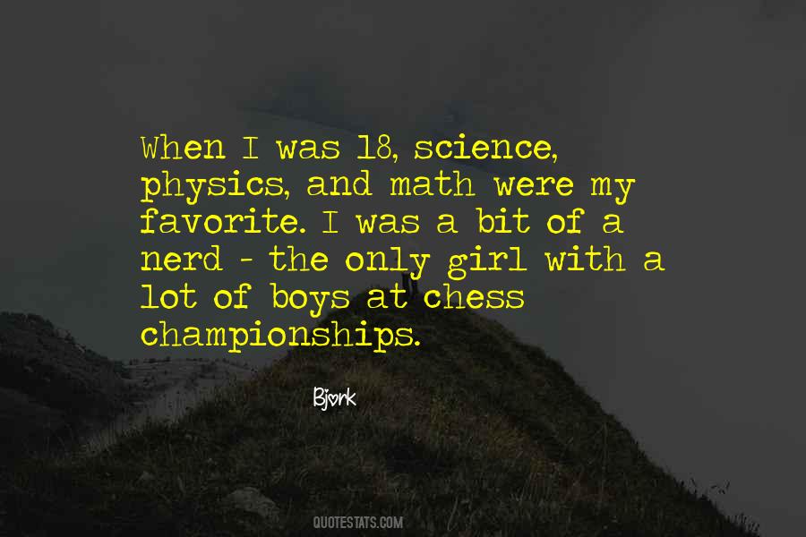 Science Nerd Quotes #1745912