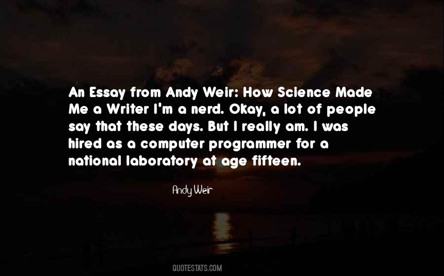 Science Nerd Quotes #838717