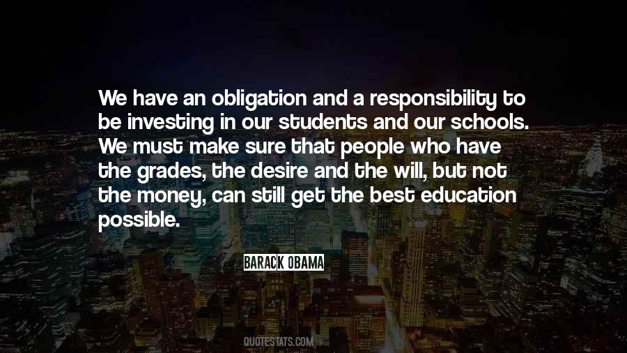 Quotes About Obligation And Responsibility #1401687 Quotes About Obligation And Responsibility #1401687