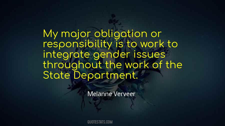 Quotes About Obligation And Responsibility #421826