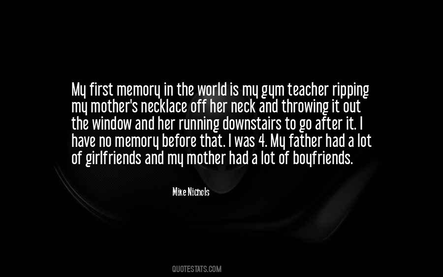 Memory Of My Father Quotes #1026496