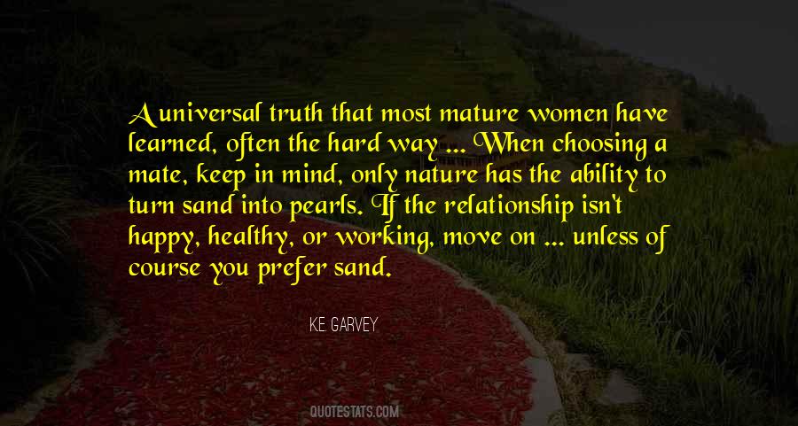 Relationship Advice For Women Quotes #1448188