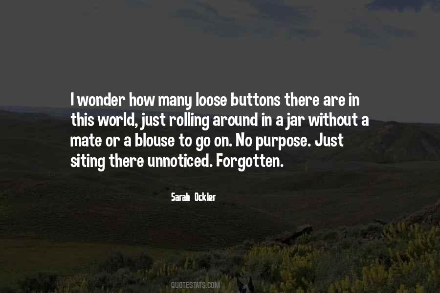 No Buttons Quotes #1188311