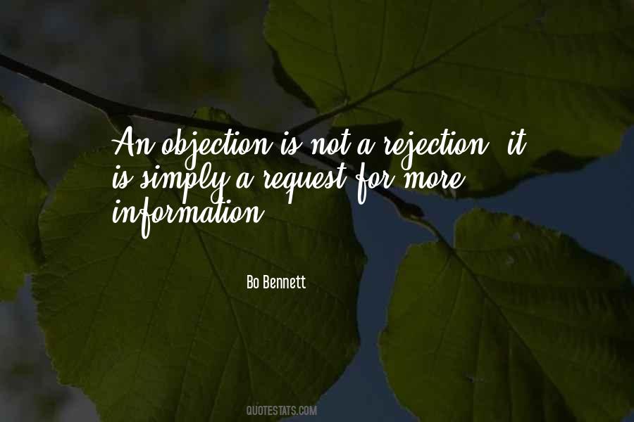 Quotes About Objection #41524
