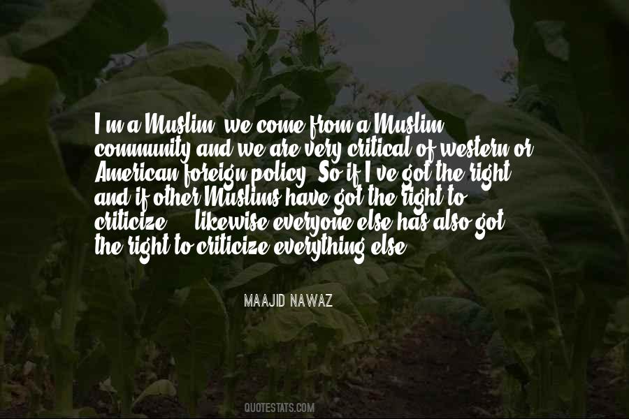 Muslim Community Quotes #1578667