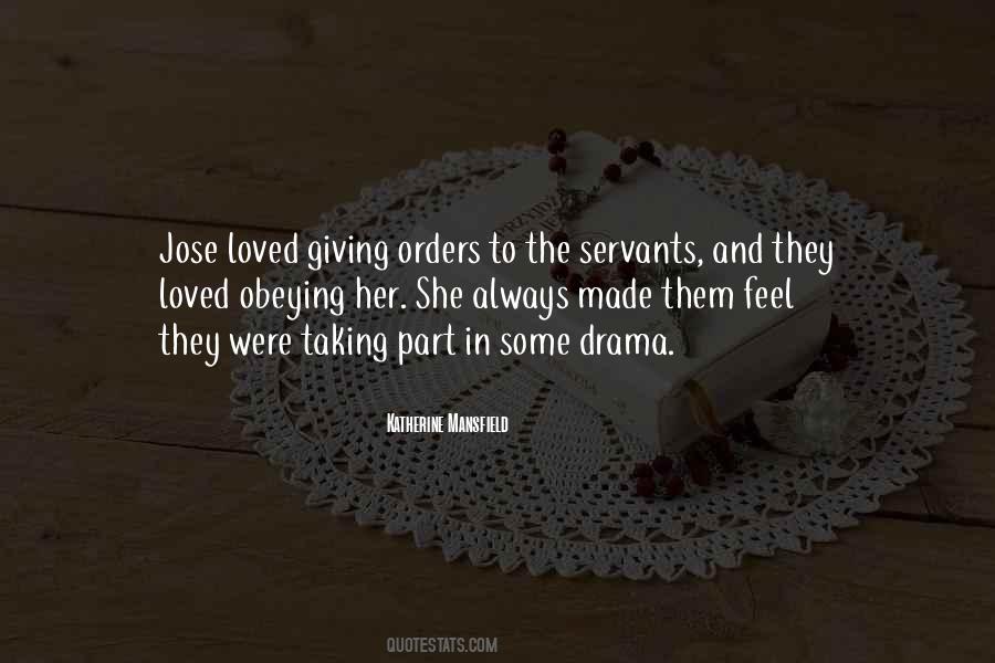 Quotes About Obeying Orders #855968