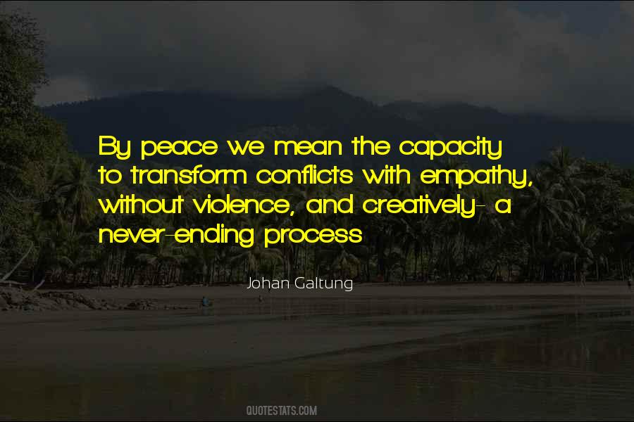 Peace Process Quotes #320913