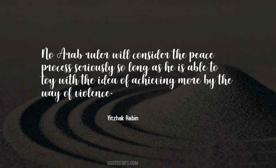 Peace Process Quotes #489404